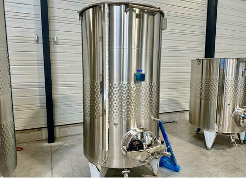 Cuve inox 316L - Circuit nid d'abeilles 21.3 HL (2 135 litres) ARSILAC