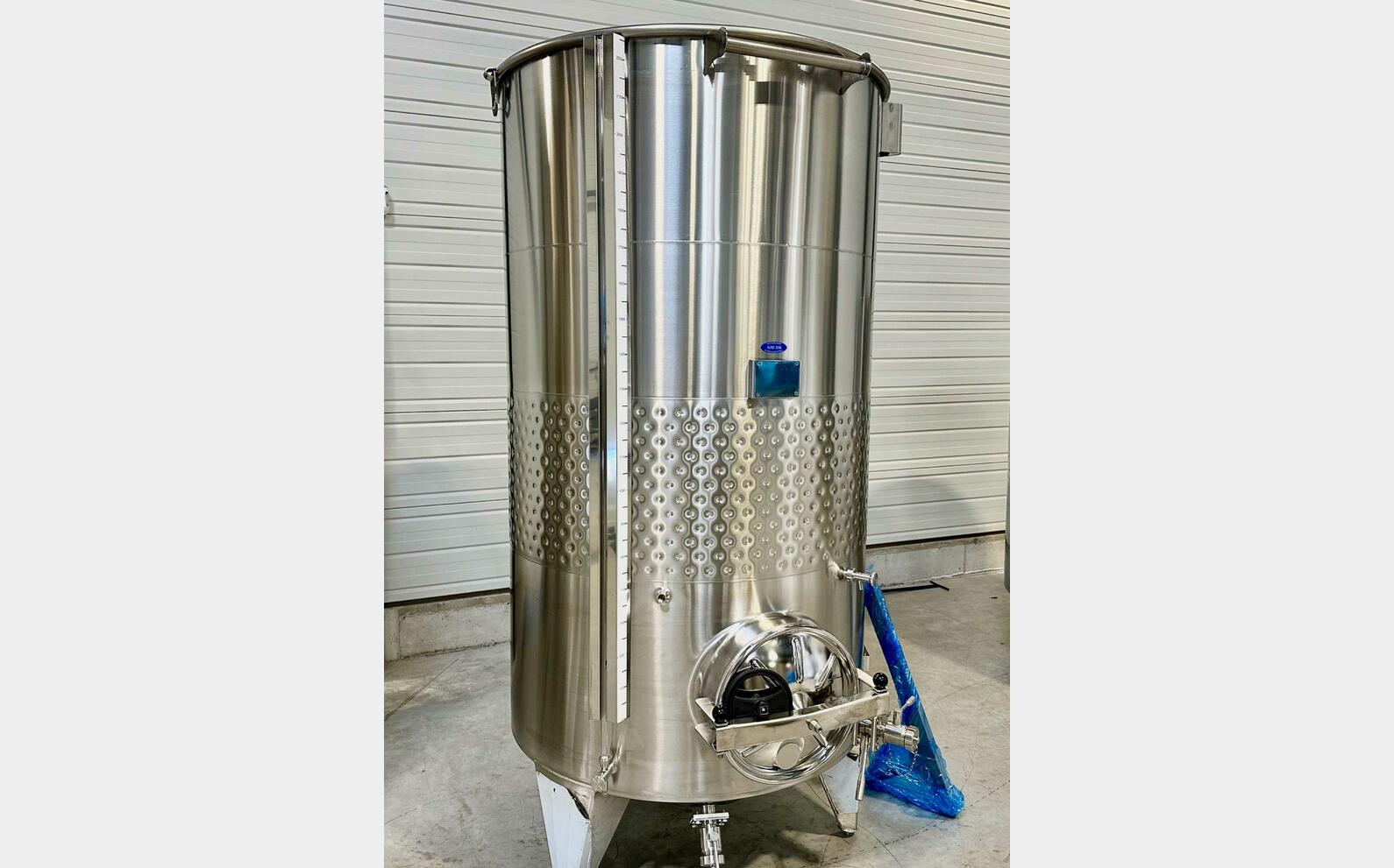 Cuve inox 316L - Circuit nid d'abeilles 21.3 HL (2 135 litres) ARSILAC
