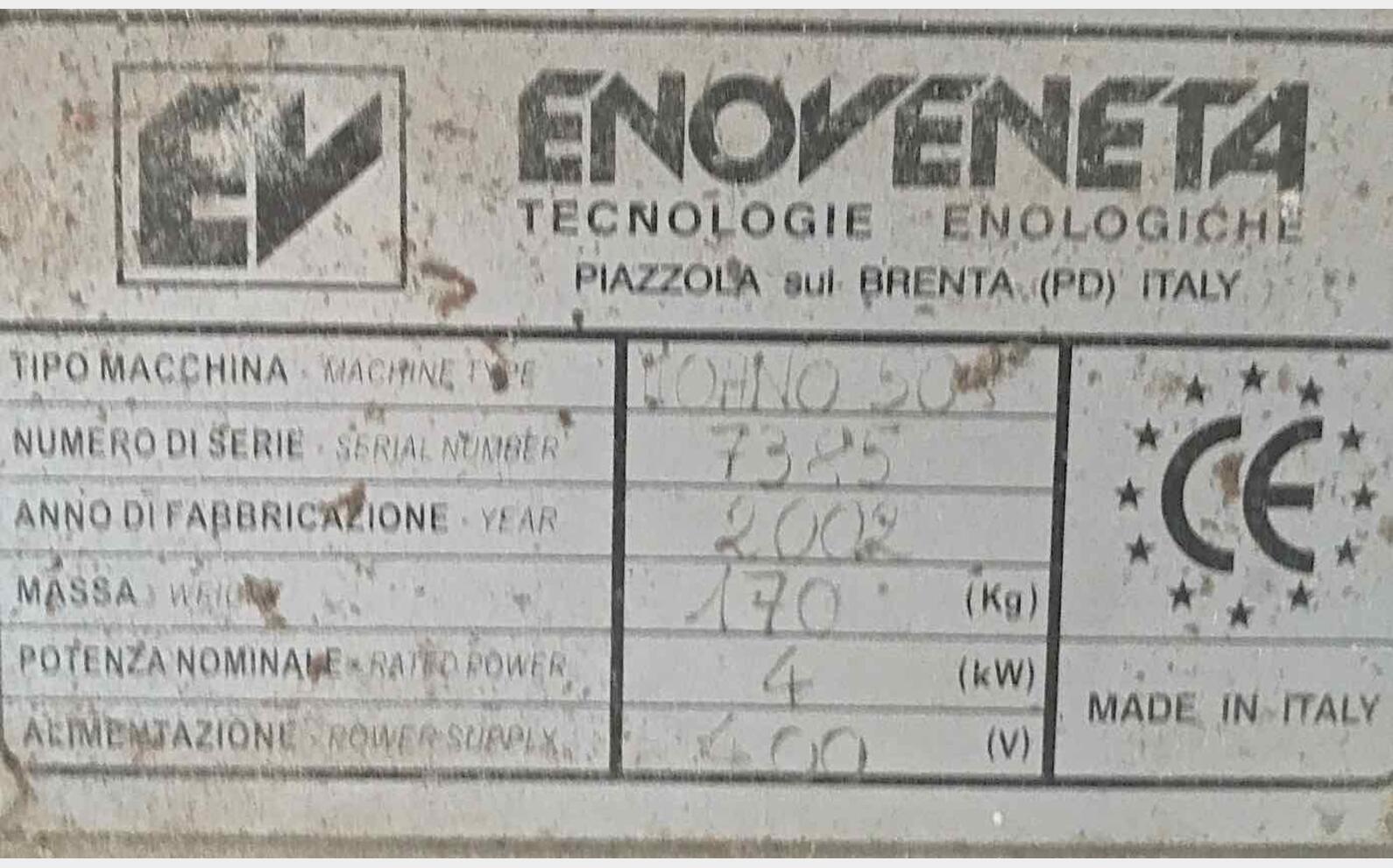 Pompe &agrave; marc Enoveneta