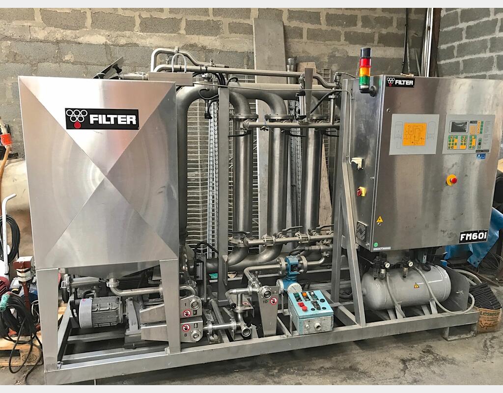 Tangential filter VASLIN BUCHER Model: FM 60 i
