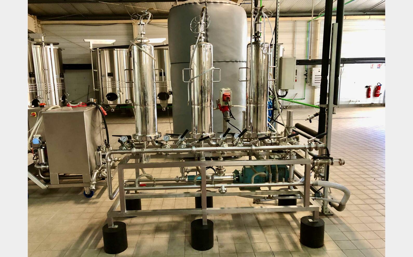 Cartridge filtration pallet DOMINICK HUNTER