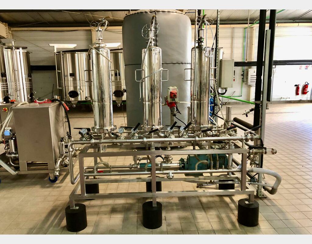 Cartridge filtration pallet DOMINICK HUNTER