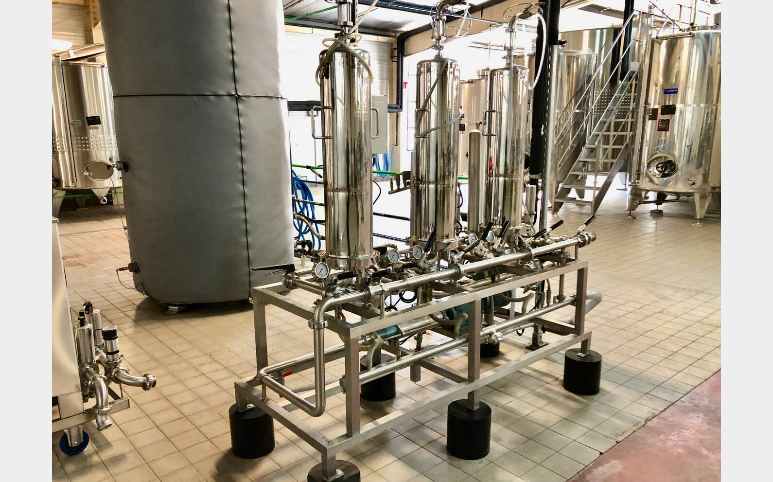 Cartridge filtration pallet DOMINICK HUNTER