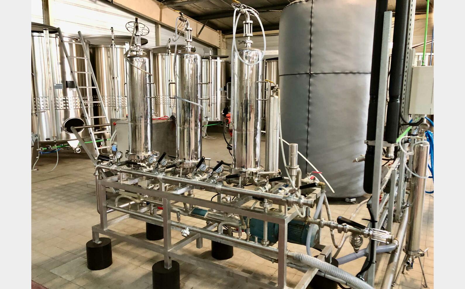 Cartridge filtration pallet DOMINICK HUNTER