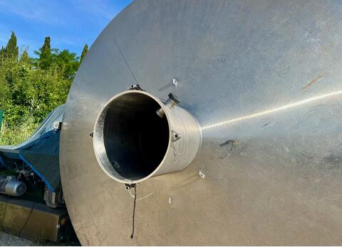 Cuve inox 304 - Fond plat inclin&eacute; 300 HL (30 000 litres) PIERRE GUERIN