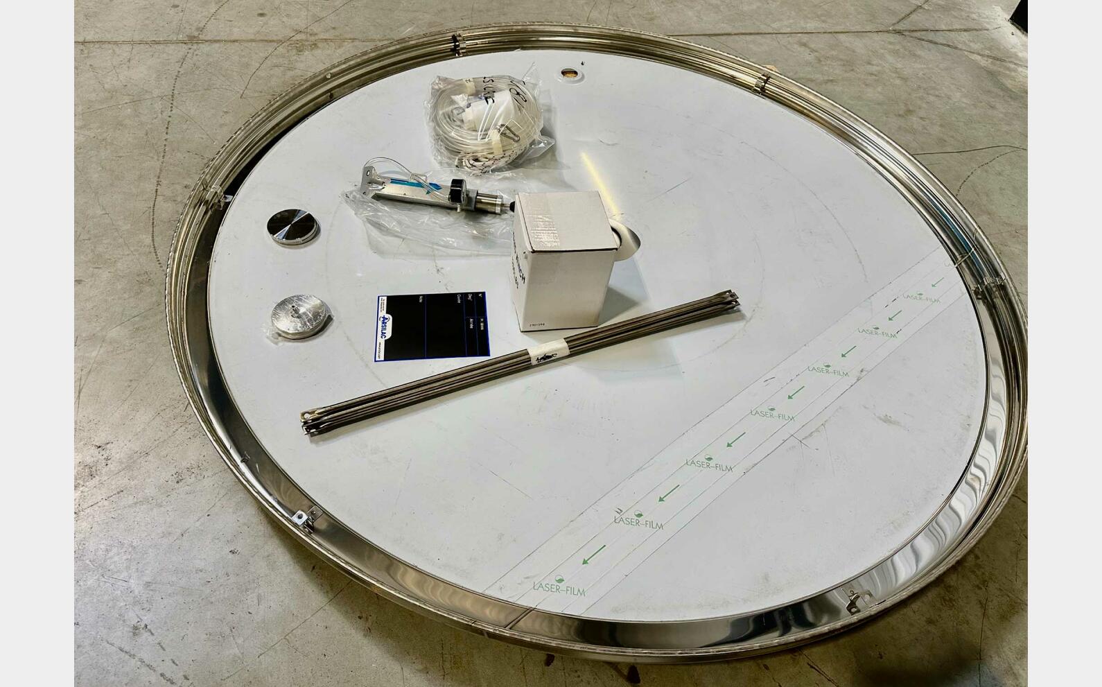 316L ss tank - Coil circuit 48.8 HL (4,880 litres) ARSILAC