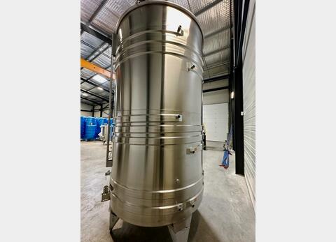 Cuve inox 316L - Circuit serpentin 74.36 HL (7 436 litres) ARSILAC