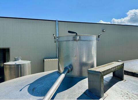 Cuve inox sur pieds - Stockage