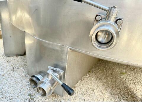Cuve inox sur pieds - Stockage