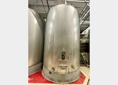 Cuve inox sur jupe