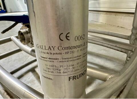 304L ss container 9 HL (900 litres) MAUSER