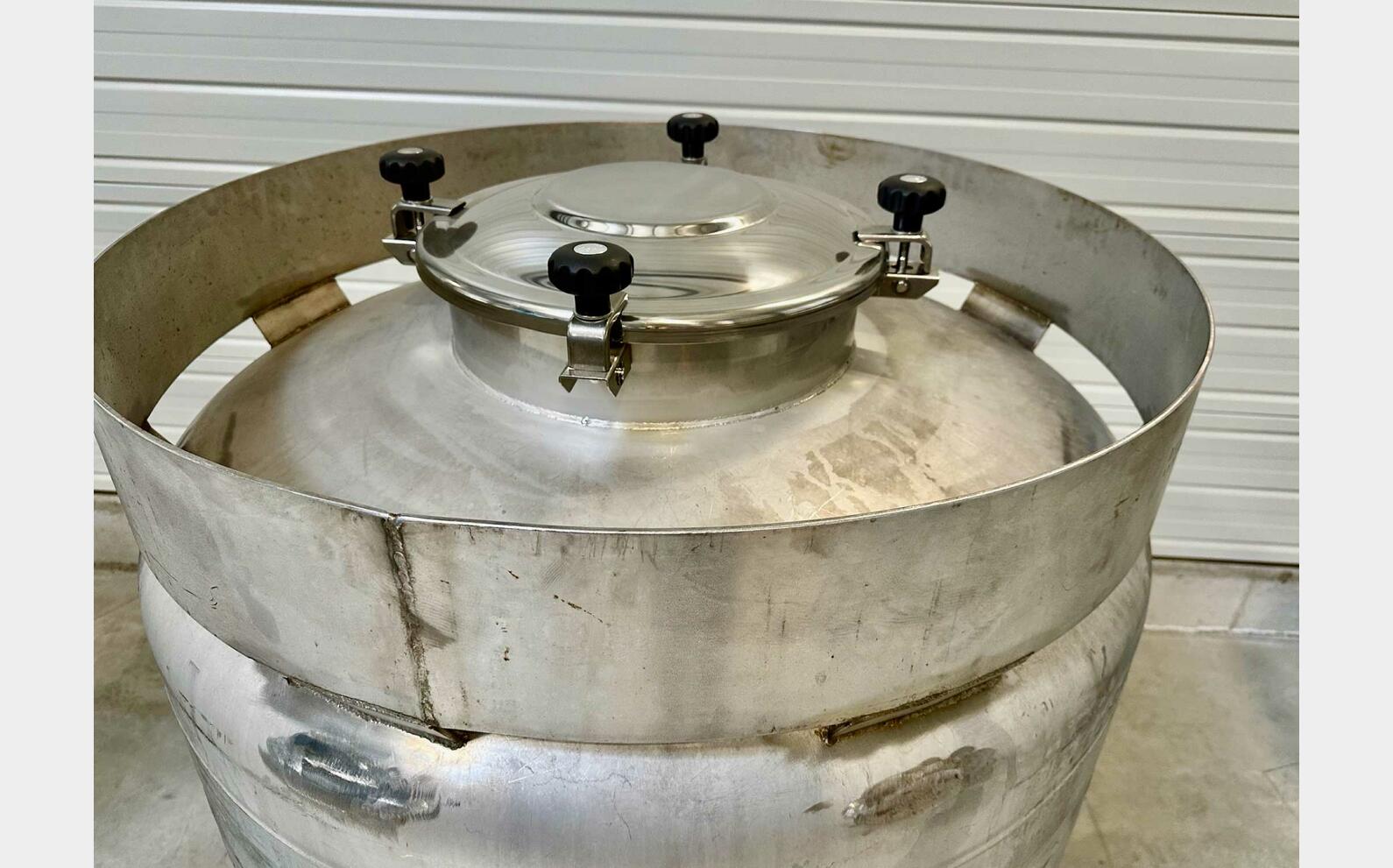 Conteneur inox 304L 8 HL (800 litres) GALLAY