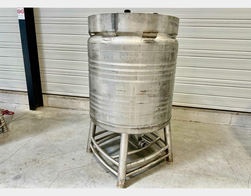 Conteneur inox 304L 8 HL (800 litres) GALLAY