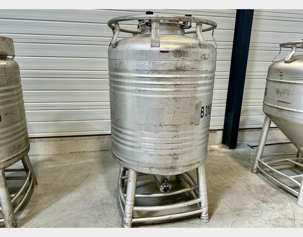 Conteneur inox 304L 9 HL (900 litres) GALLAY