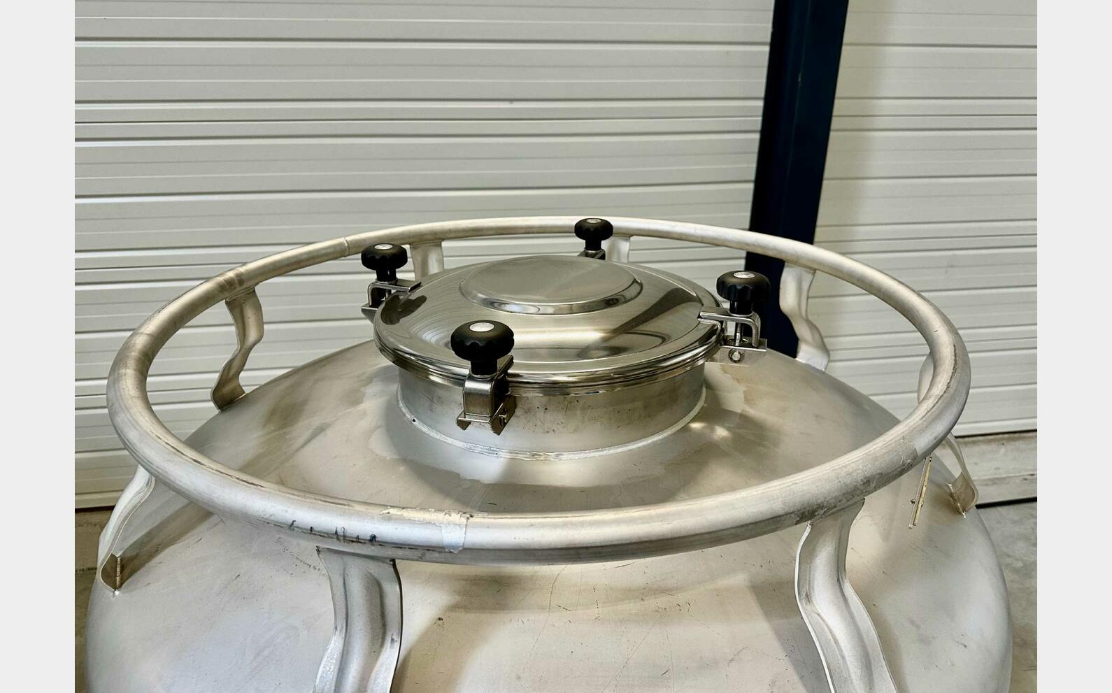 304L ss container - Cylindro-conical 8 HL (800 litres) GALLAY