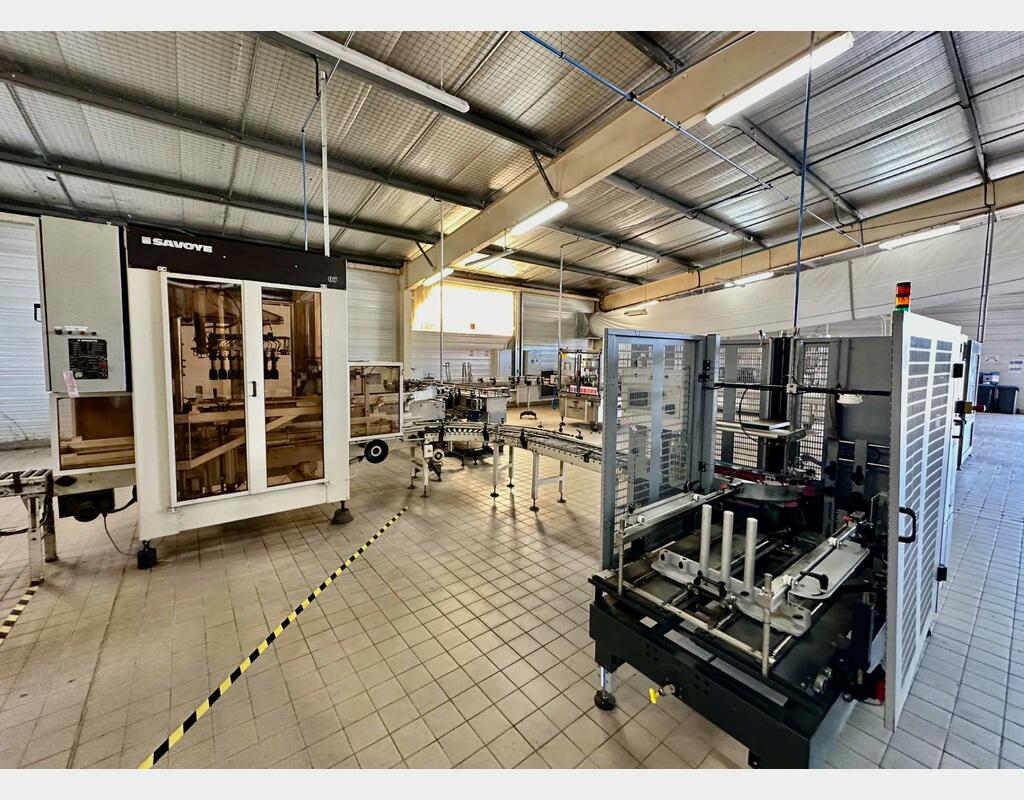 Forming and packing machine - Closing machine