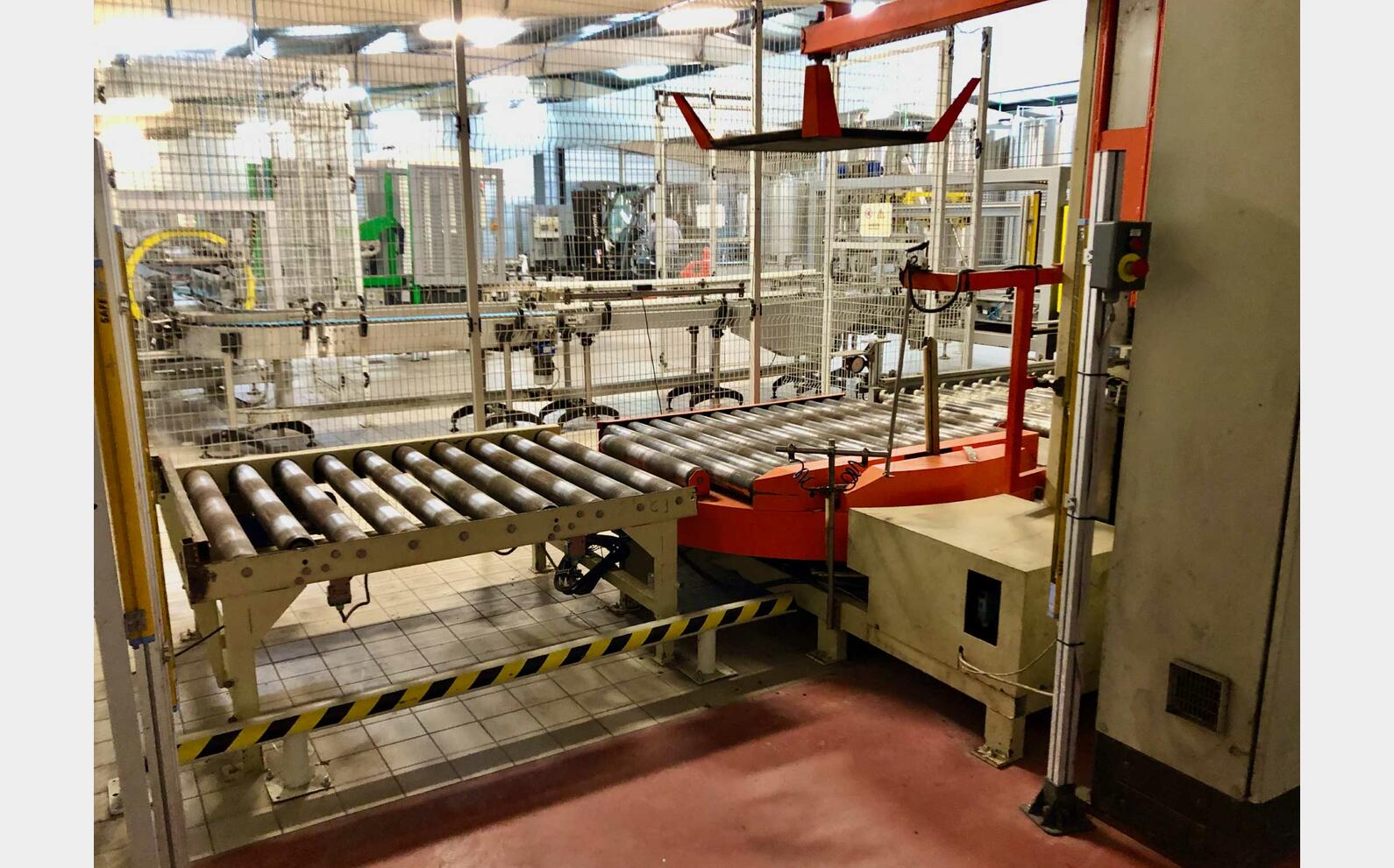 SIAT case erector/returner Stretch wrapper POLYPACK