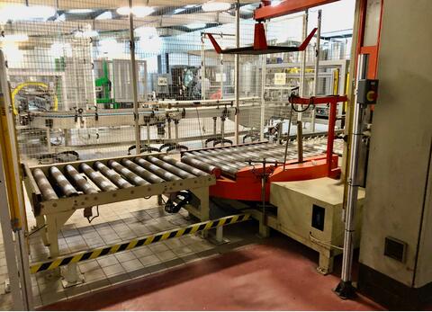 SIAT case erector and turner - ITALPAL palletiser/returner