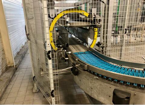 SIAT case erector and turner - ITALPAL palletiser/returner