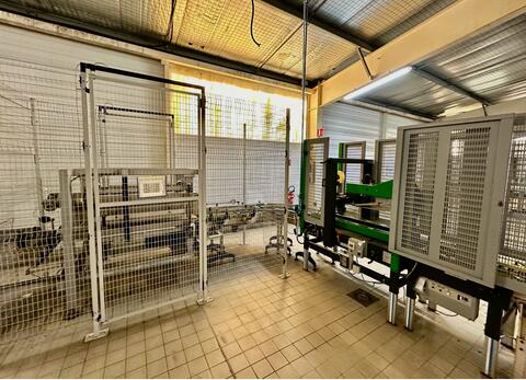 SIAT case erector and turner - ITALPAL palletiser/returner