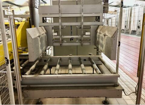 SIAT case erector and turner - ITALPAL palletiser/returner