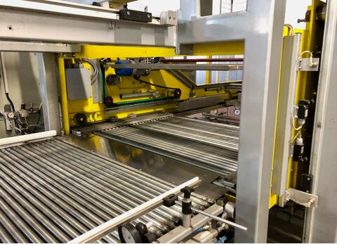 SIAT case erector and turner - ITALPAL palletiser/returner