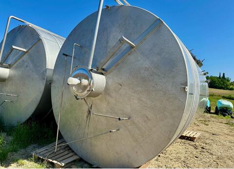 304 ss tank - Temperature-controlled 360 HL (36,000 litres) VAUTIER