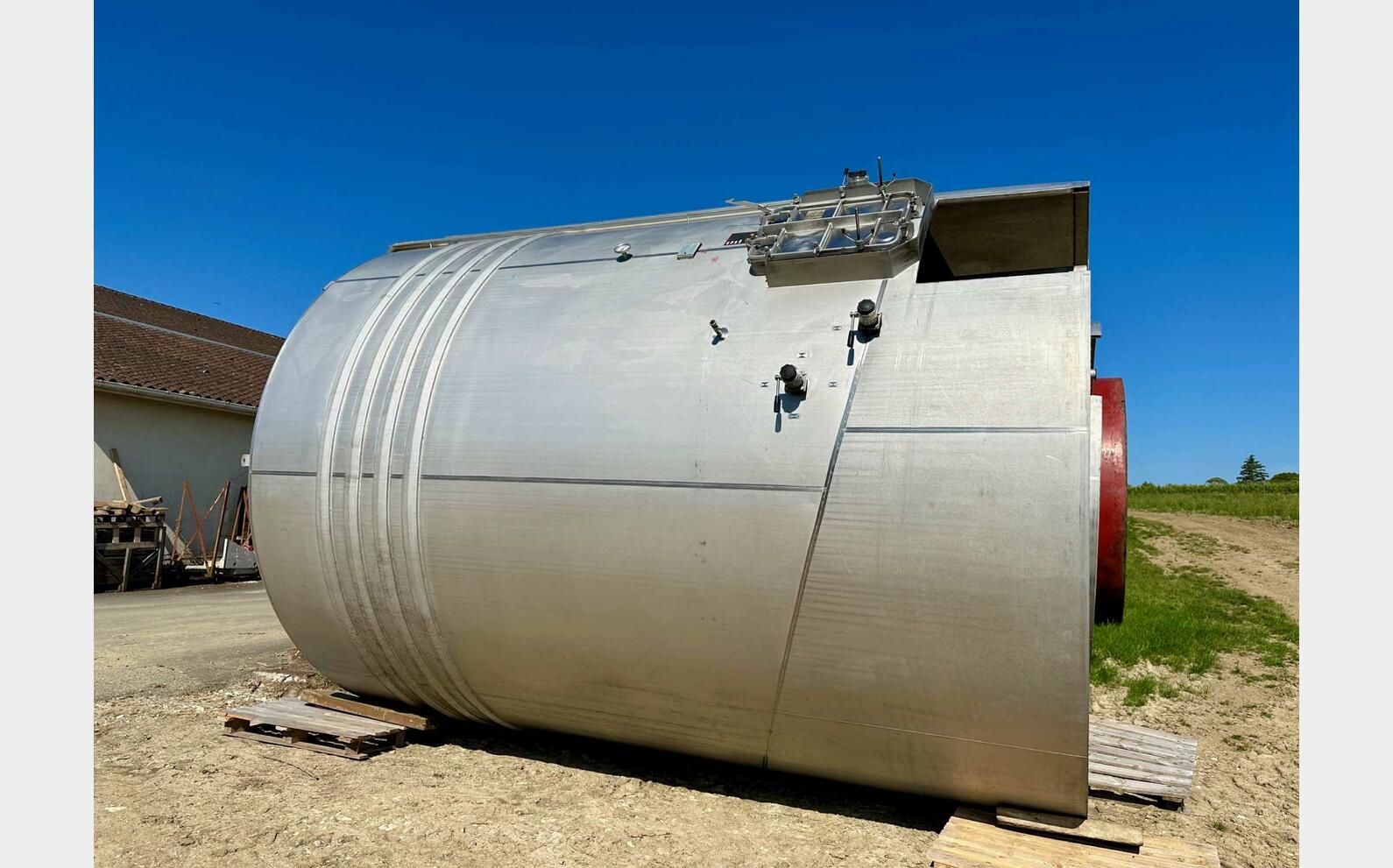 304 ss tank - Temperature-controlled 360 HL (36,000 litres) VAUTIER
