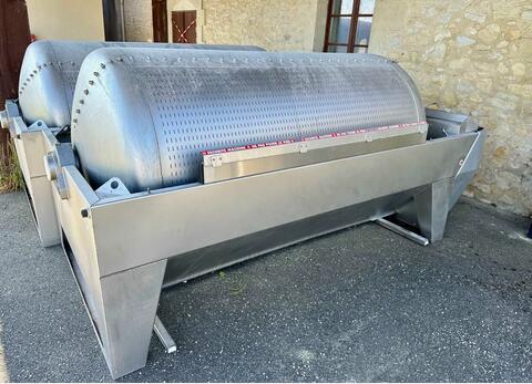 Pressoir pneumatique inox - PE30 - A cage ouverte