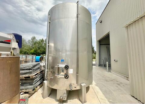 Cuve inox 304 - Sur pieds 255 HL (25 500 litres) LAGOUARDE