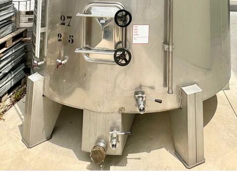 Cuve inox sur pieds - Stockage