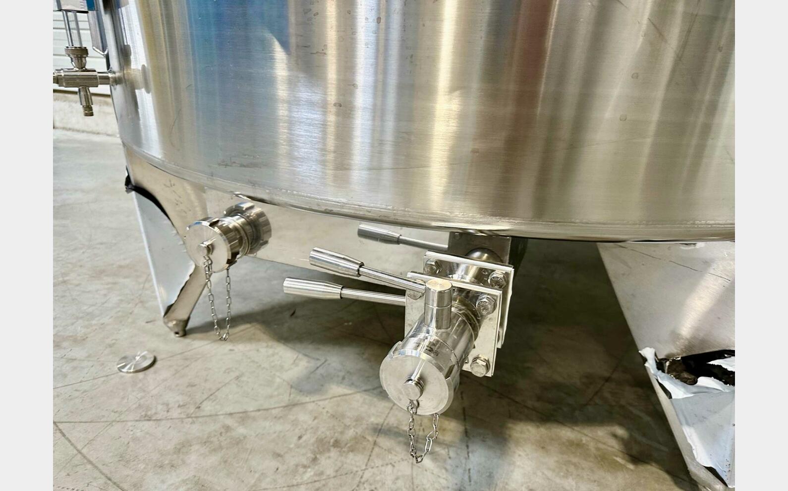 316L ss tank - Coil circuit 53.2 HL (5 320 litres) ARSILAC