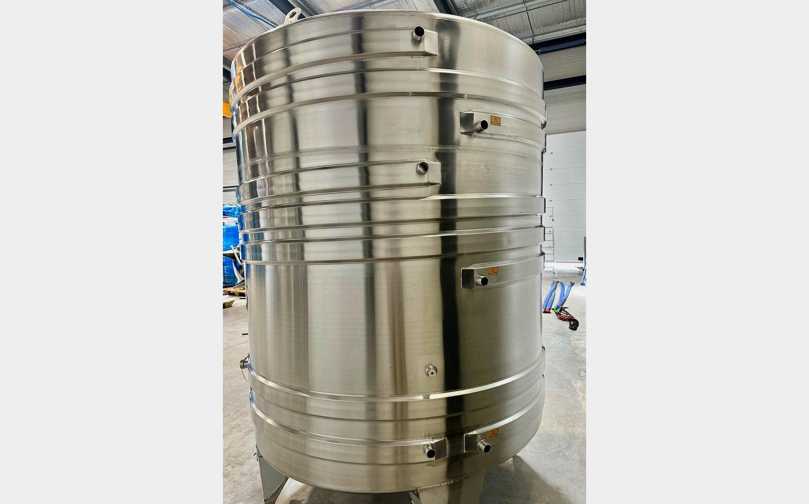 Cuve inox 316L - Circuit serpentin 53.2 HL (5 320 litres) ARSILAC