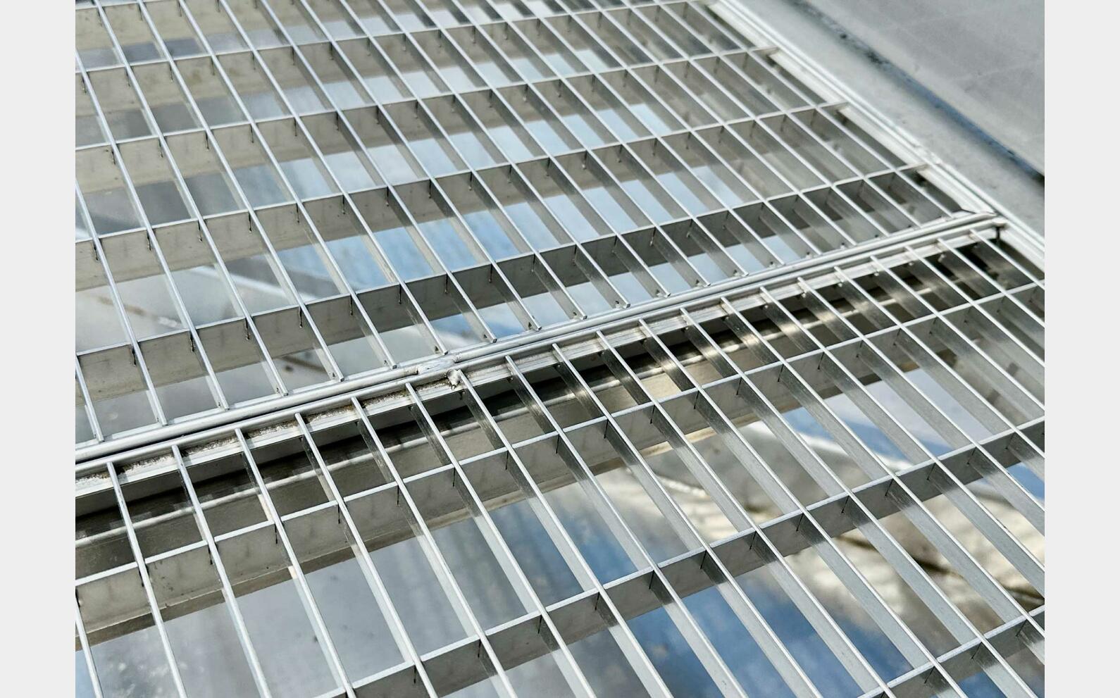 Passerelle inox Largeur : 800 mm