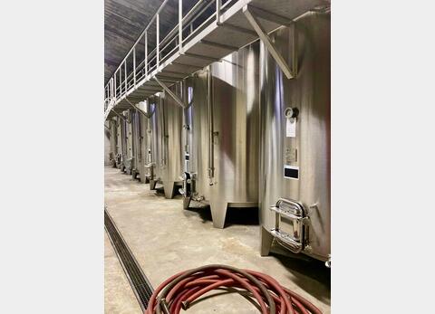 Cuve inox - Sur pieds 200 HL (20 000 litres) CTM