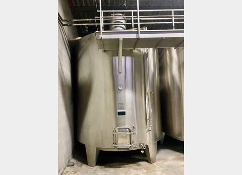 Stainless steel tank on legs - Storage