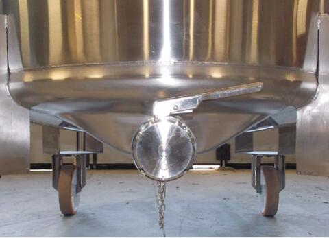 Stainless steel tanks - MTLM From 4.60 HL (460 liters) to 20 HL (2000 liters) ARSILAC