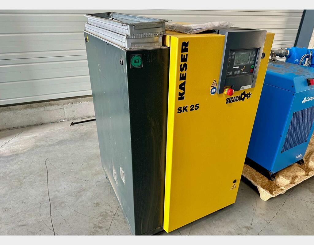 Compresseur &agrave; vis SK25 SIGMA 11 bars - 15 kw KAESER