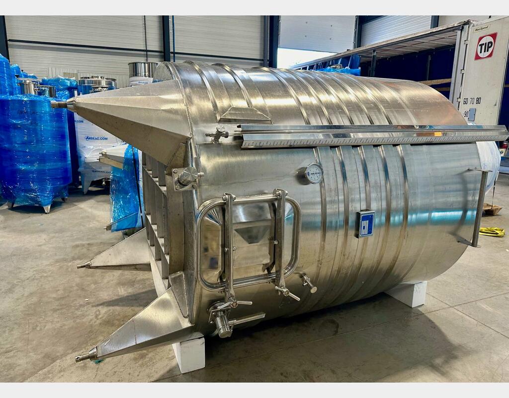 304 ss tank - Coil circuit 53.20 HL (5 320 litres) ARSILAC