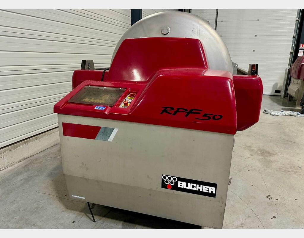 RPF50 pneumatic press - Closed cage