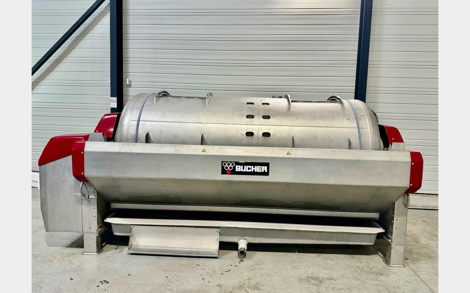Press - Closed cage 50 HL (5,000 litres) BUCHER