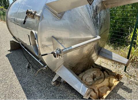 Cuve inox 316 - Chapeau flottant 100 HL (10 000 litres) HERPASA