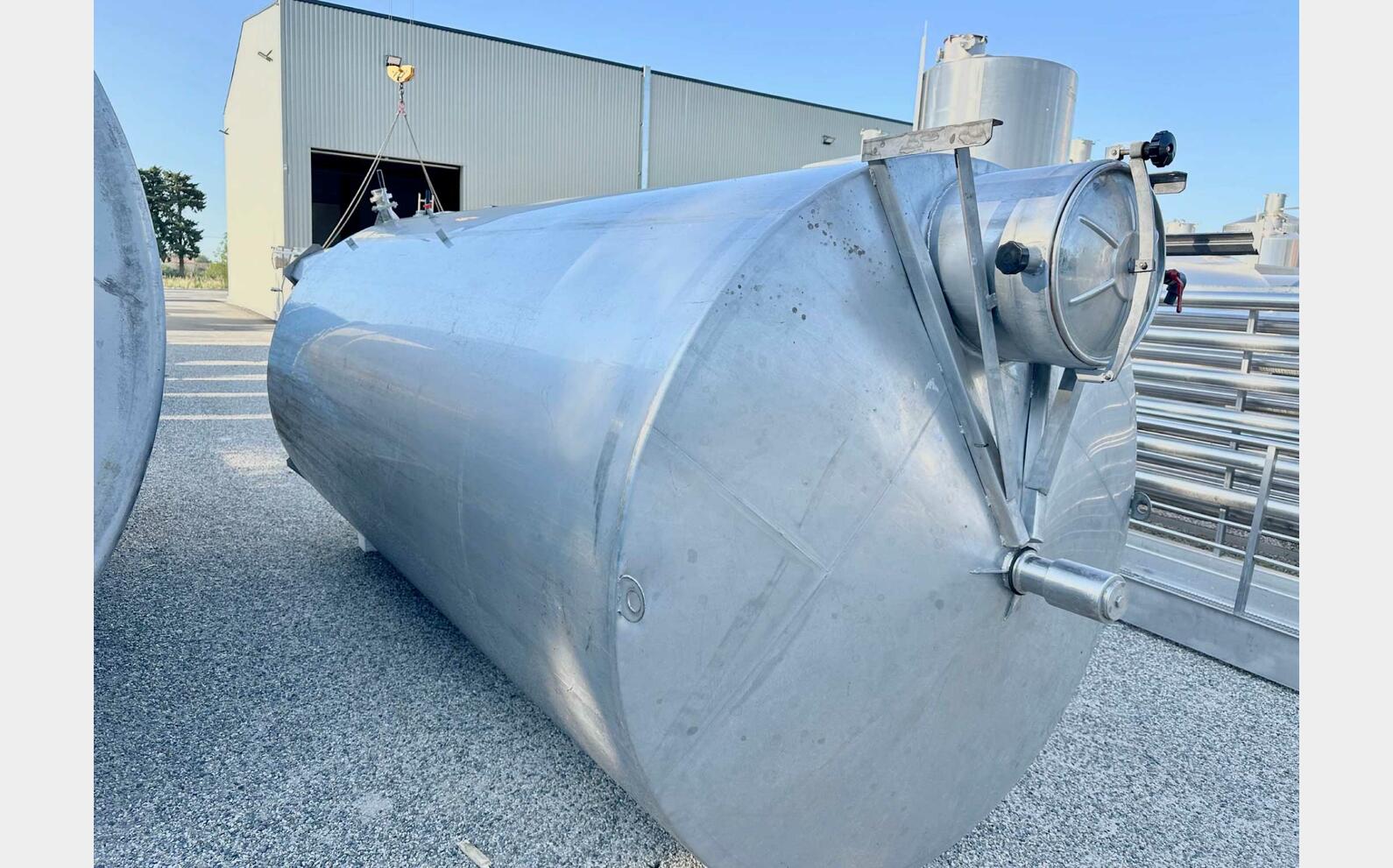 316 ss tank - Conical bottom 130 HL (13,000 litres) CIDEC