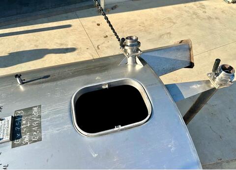 316 ss tank - Conical bottom 130 HL (13,000 litres) CIDEC