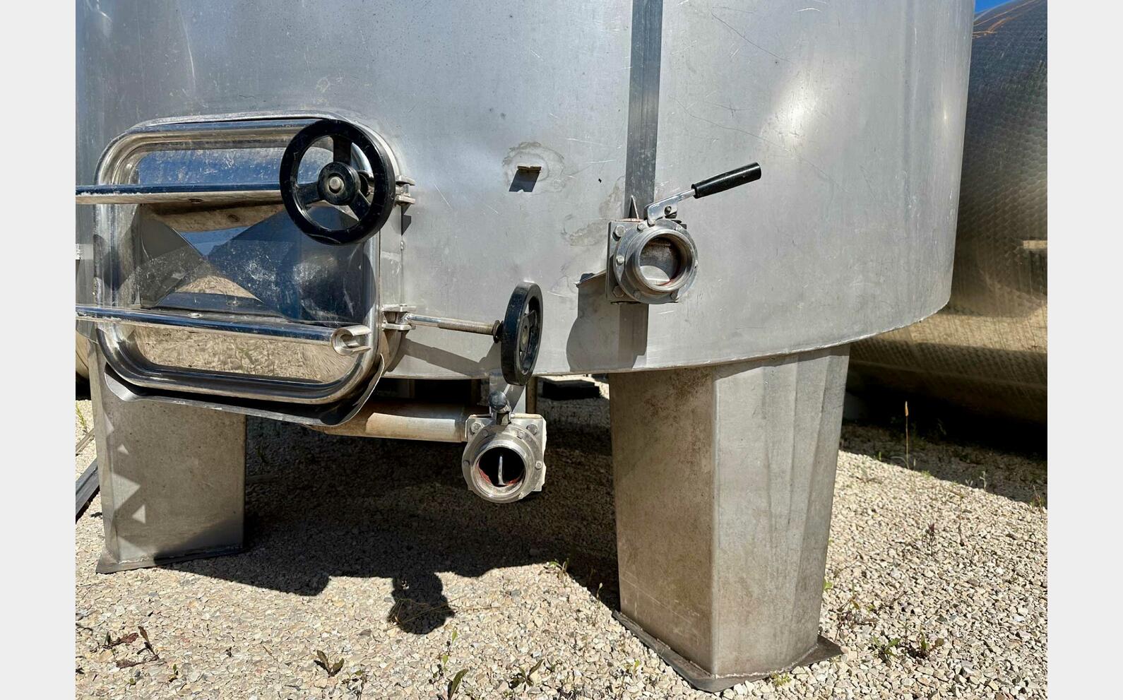 316 ss tank - Flat bottom 200 HL (20,000 litres) CIDEC