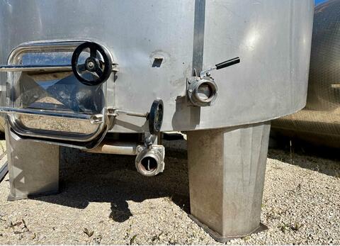 Cuve inox 316 - Fond plat