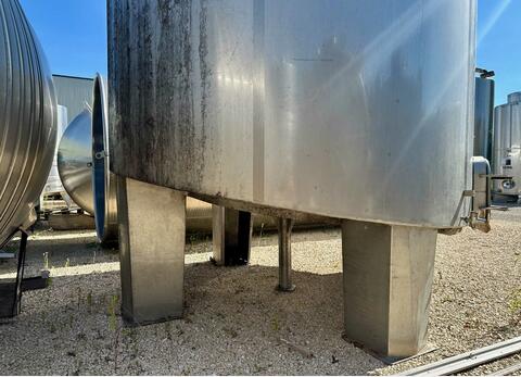 Cuve inox 316 - Fond plat
