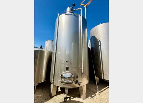 316 stainless steel tank - Conical bottom on feet