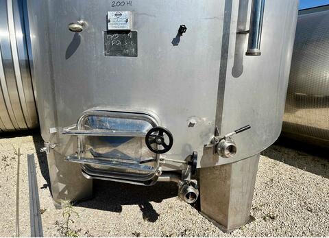 Cuve inox 316 - Fond plat 200 HL (20 000 litres) CIDEC
