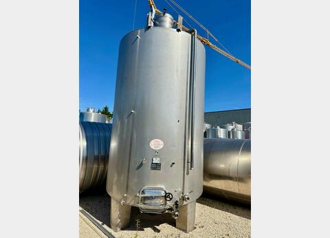 Cuve inox 316 - Fond plat